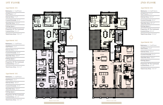 1st and 2nd Floor
