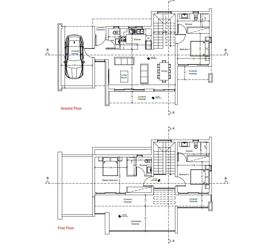 Villa 5 floor plan
