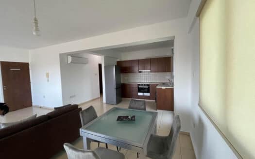 Fully-furnished 2 bedroom apartment in Larnaca for rent with sea view.