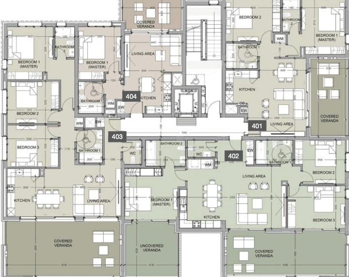 Floor plan A402