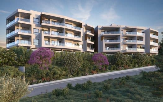 Modern apartment for sale in Limassol with sea view