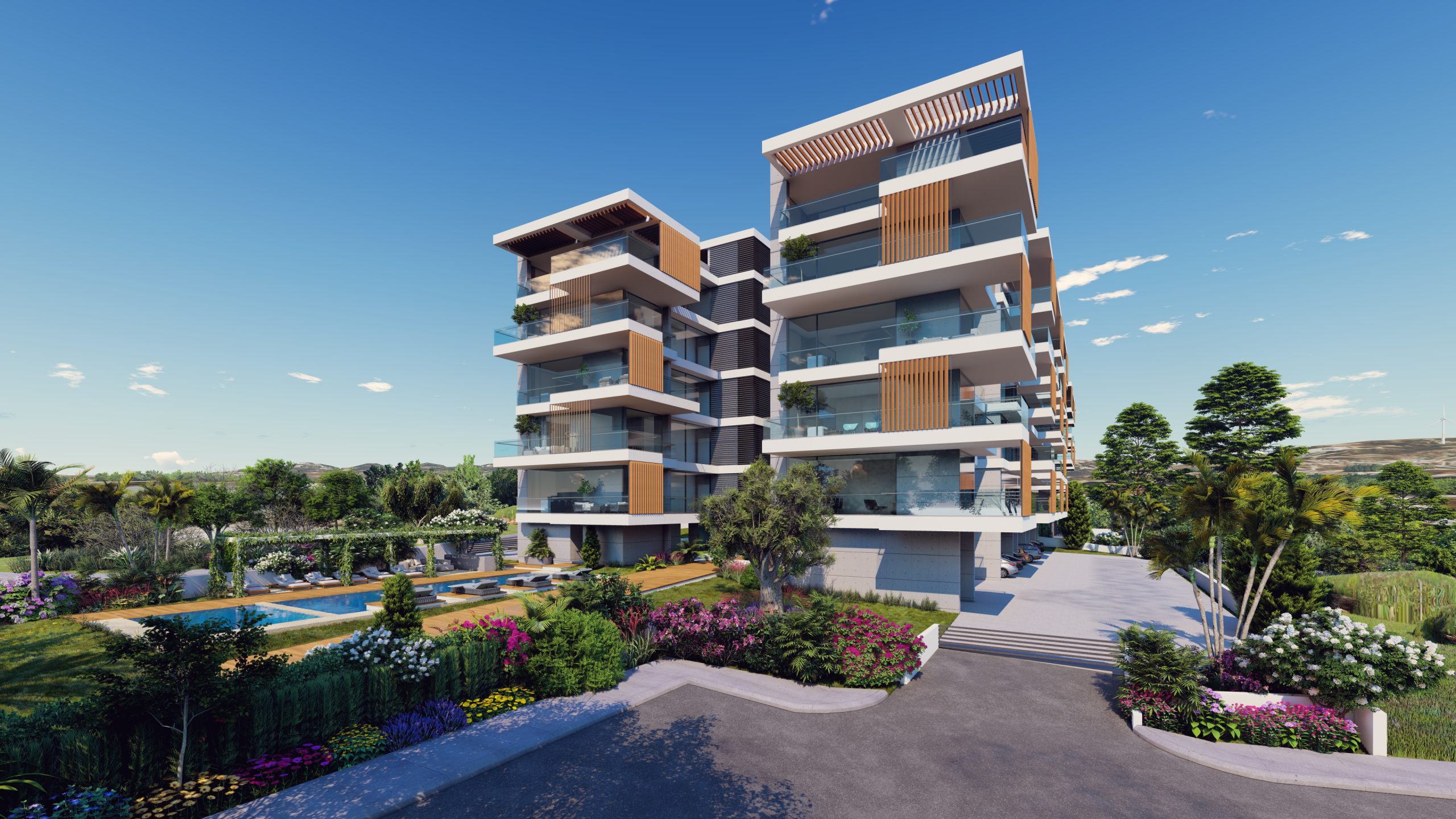 Paphos Property Modern Three Bedroom Apartment
