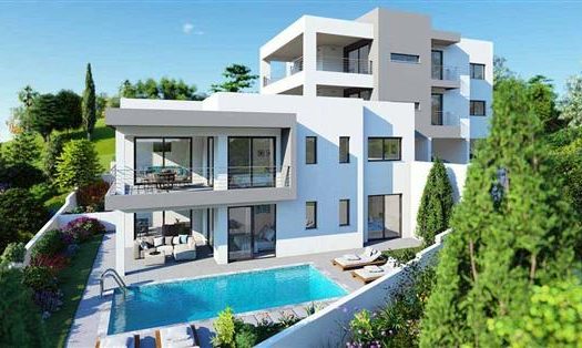Paphos Property Seaview Modern Apartment