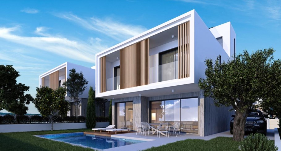 Paphos Property Attractive Detached Villas in The Village
