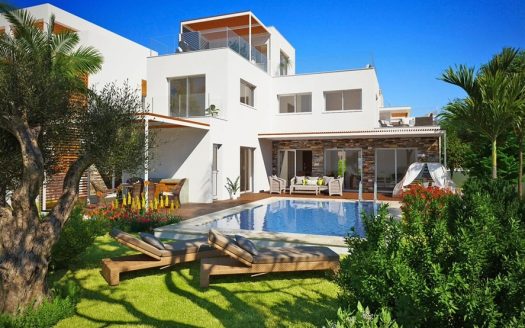 Paphos Property Modern Coastal Villas In Tourist Area