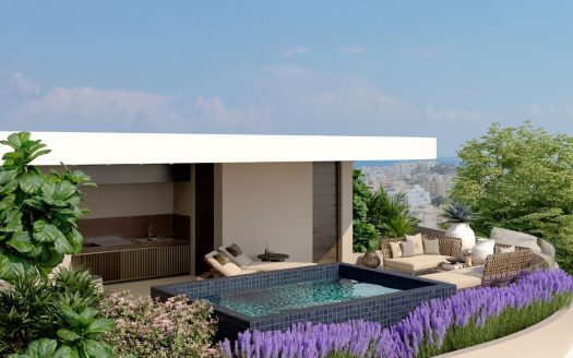 Limassol Property Contemporary Three Bedroom Penthouse