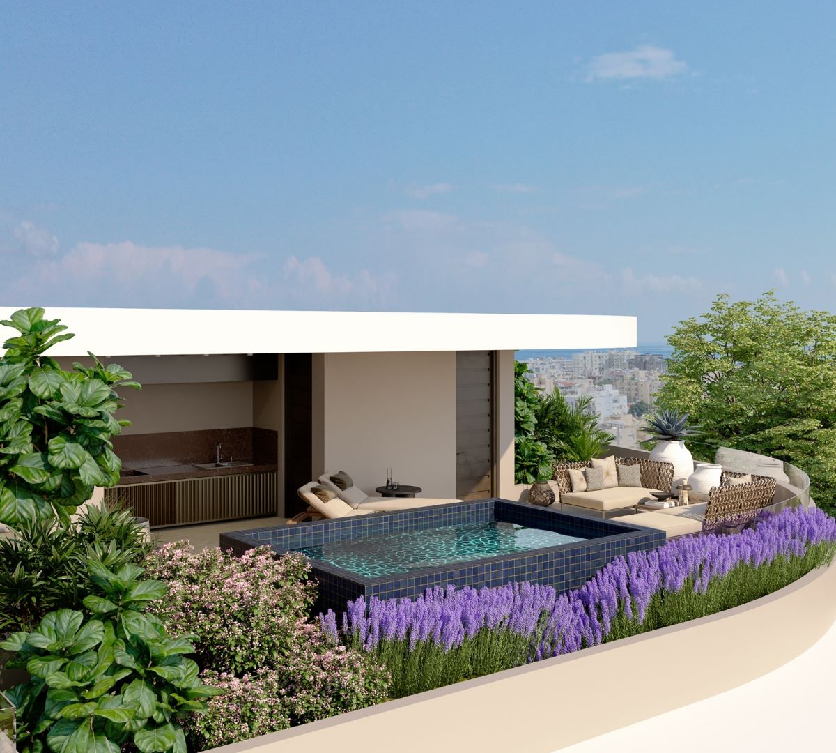 Limassol Property Contemporary Three Bedroom Penthouse