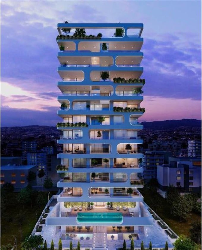 Limassol Property Exclusive High Rise Penthouse Located At Dasoudi