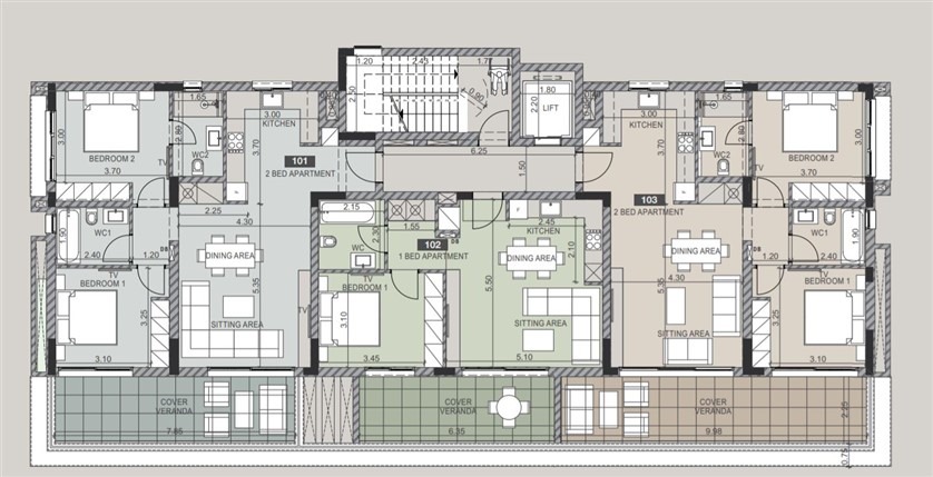 Limassol Property Ultra-Modern 1 Bedroom Apartments
