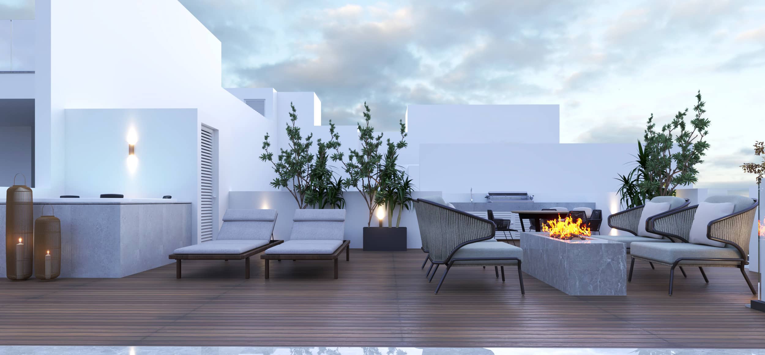 Larnaca Property Modern Three Bedroom Penthouse