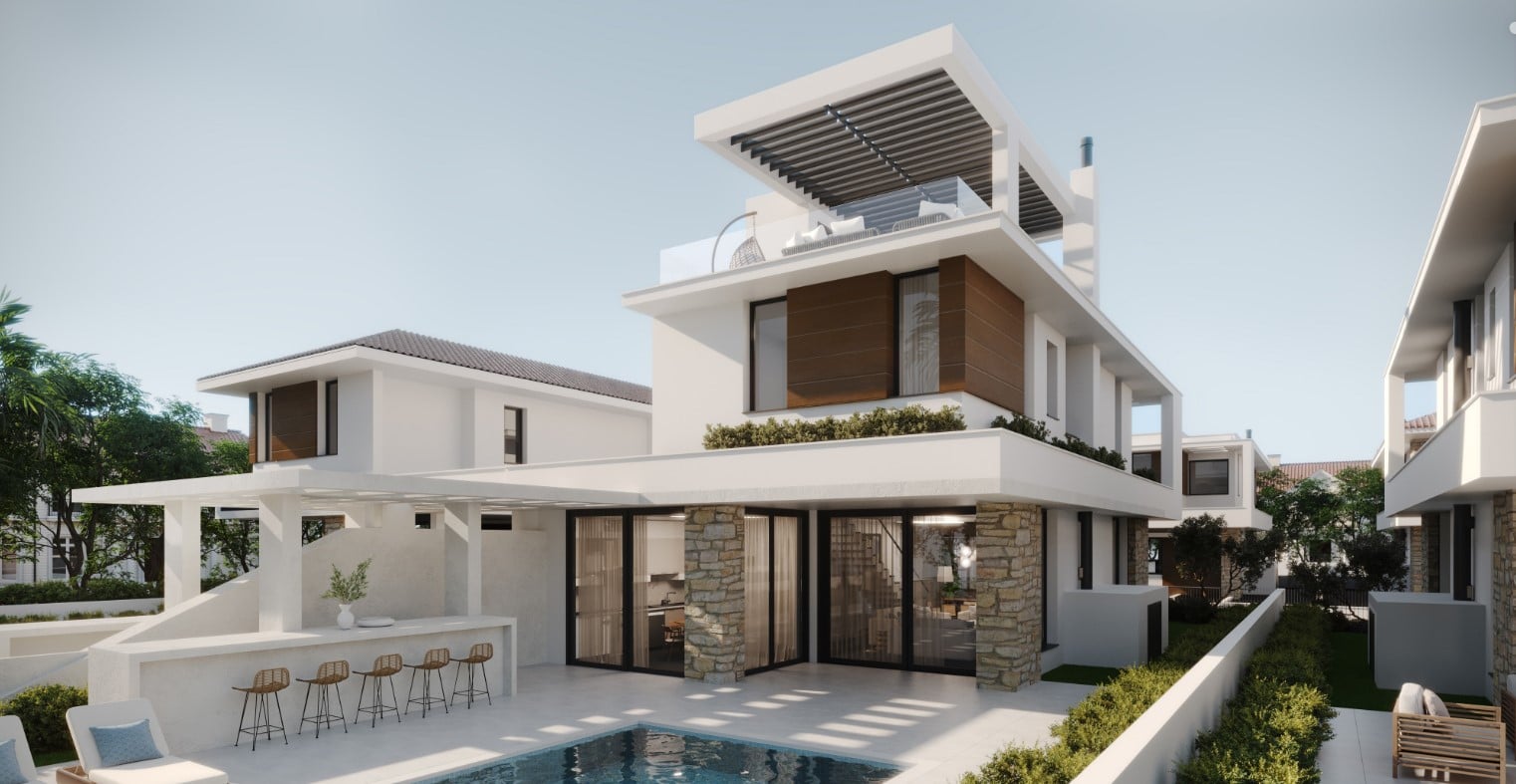 Larnaca Property Modern Detached Three Bedroom House