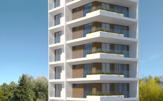 Larnaca Property Two Bedroom Penthouse with Sea View
