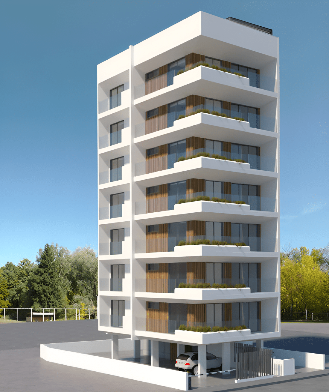 Larnaca Property Two Bedroom Penthouse with Sea View