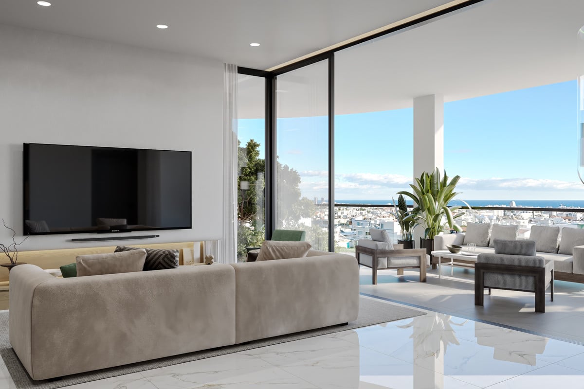 Limassol Property Modern Two Bedroom Penthouse
