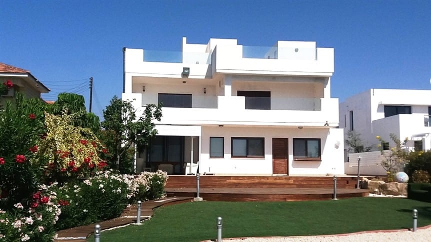 Larnaca Property Luxury Beachfront Villa