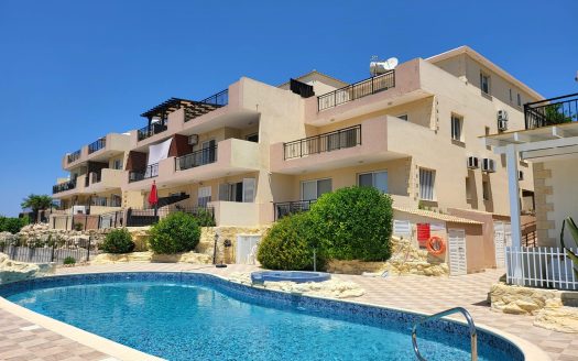 Paphos Property 2 Bedroom Apartment with Large Size Patio