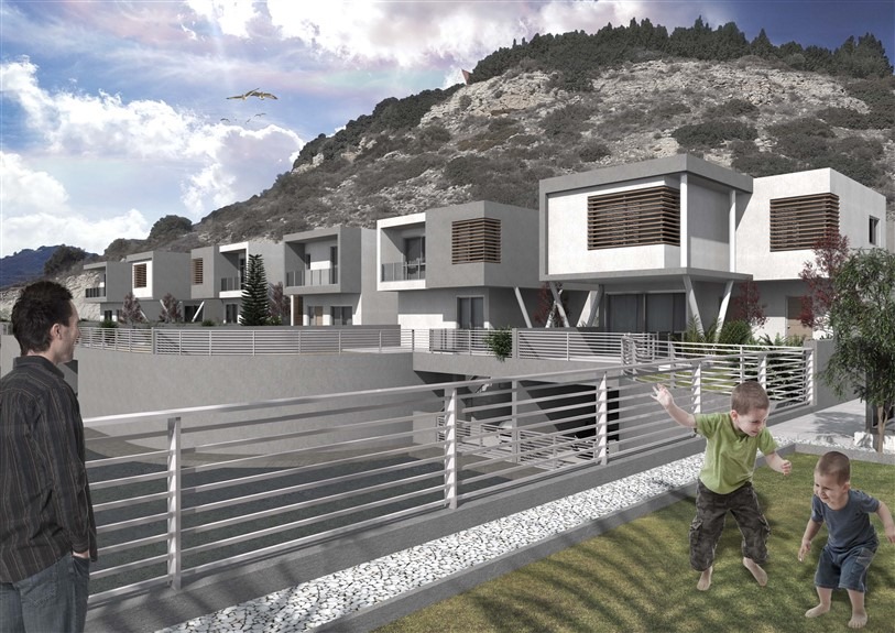 Limassol Property Modern Houses in Palodia Village
