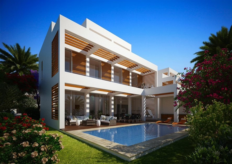 Paphos Property Modern Coastal Villas In Tourist Area