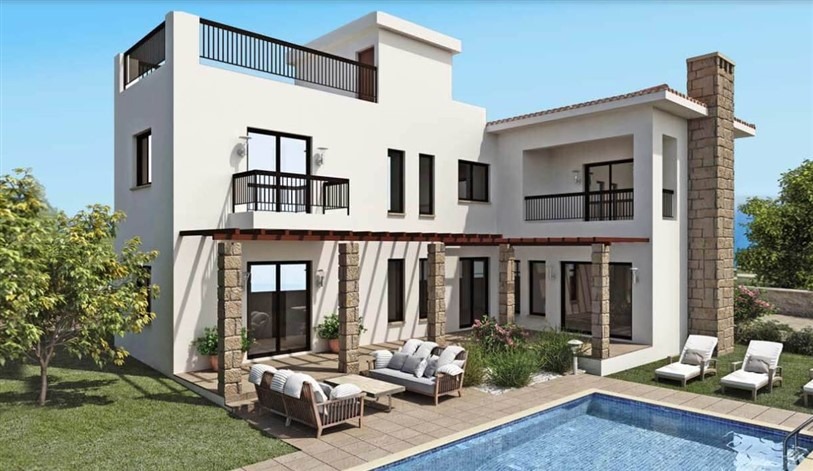 Paphos Property Beautiful Four Bedroom Villa In Golf Resort