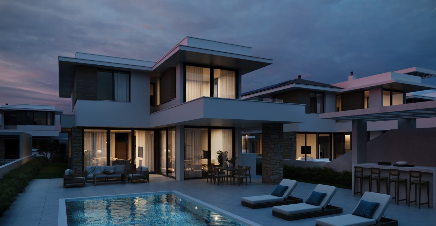Larnaca Property Modern Detached Three Bedroom House