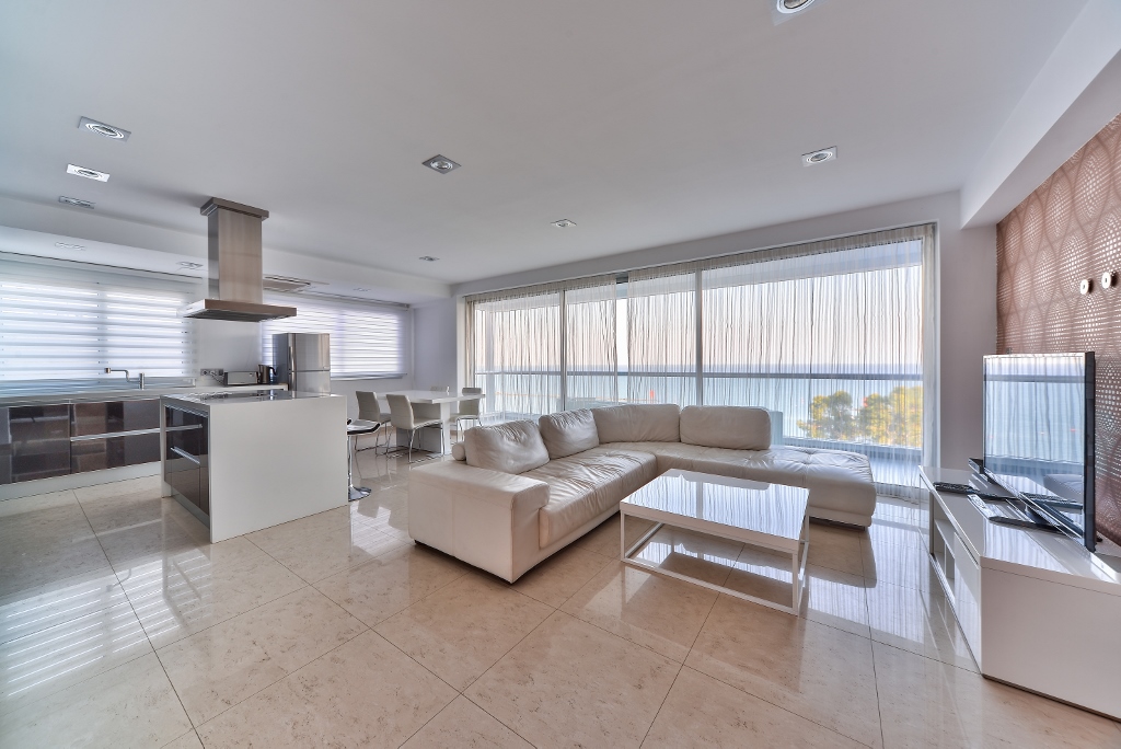 Limassol Property Beachfront Three Bedroom Apartment