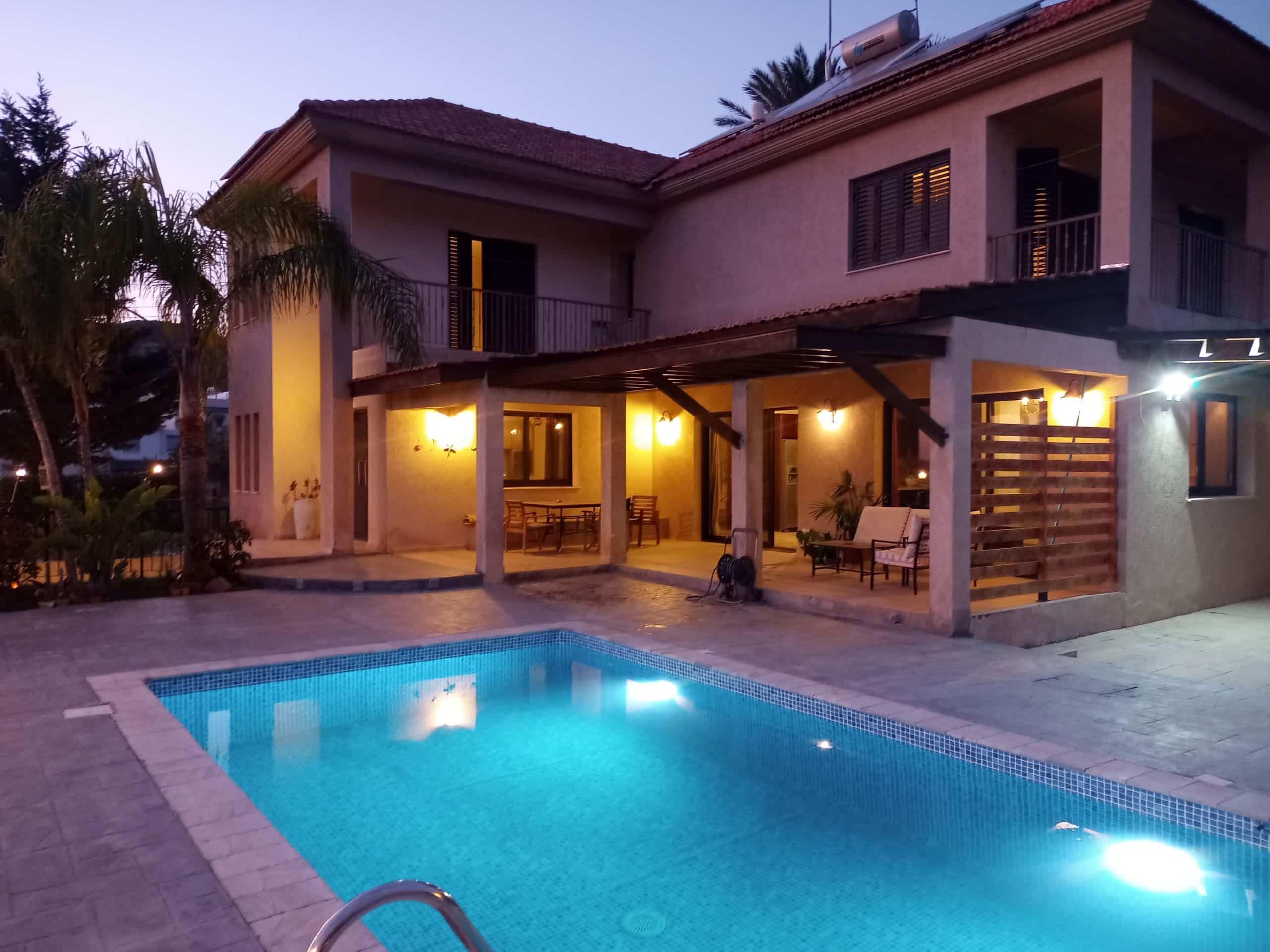 Limassol Property Stylish Five Bedroom House