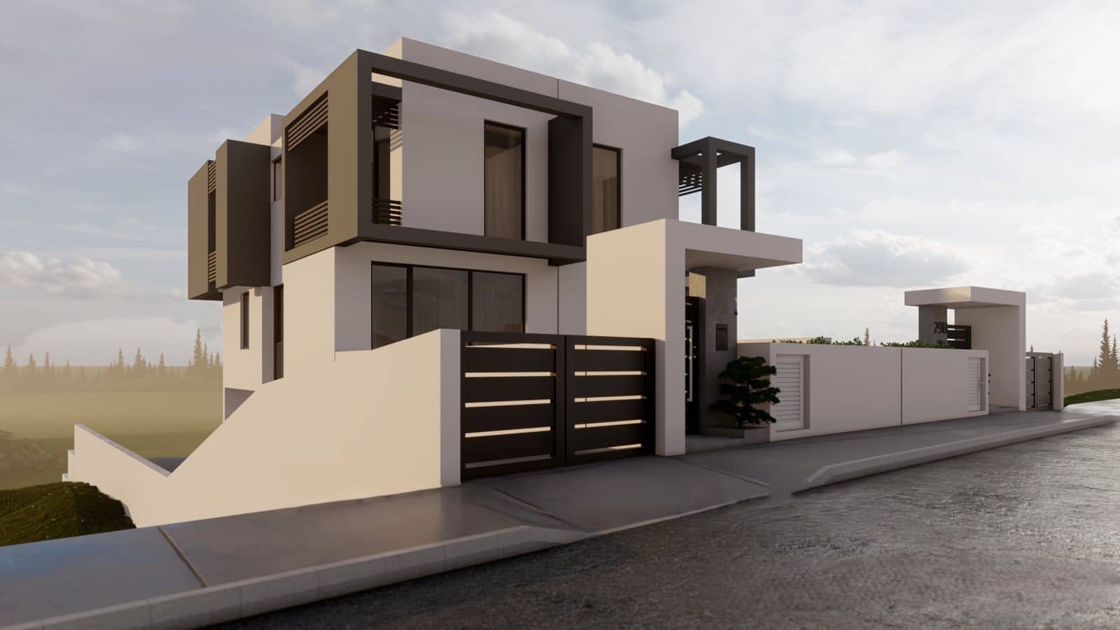 Limassol Property Stylish Three Bedroom House