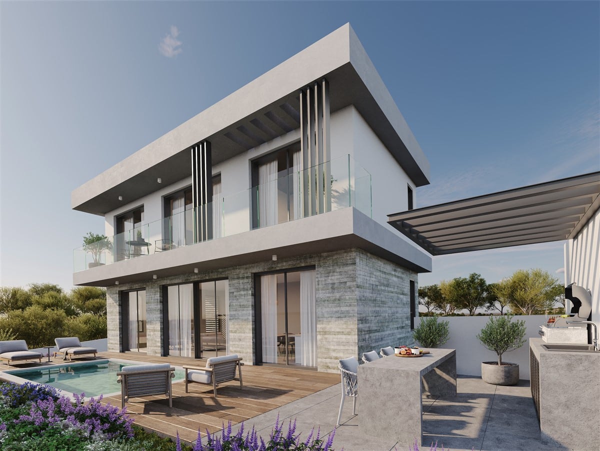 Paphos Property Modern Three Bedroom Villa