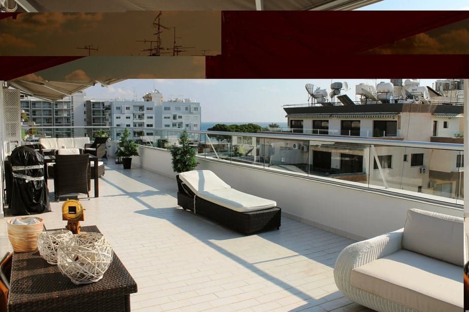 Limassol Property 3 Bedroom Penthouse on the Beach