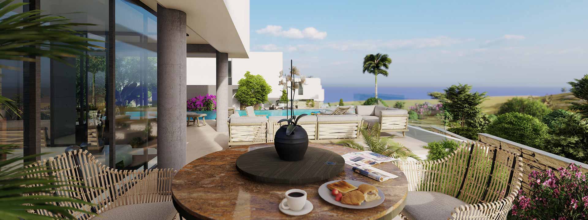 Paphos Property Contemporary Three Bedroom Villa