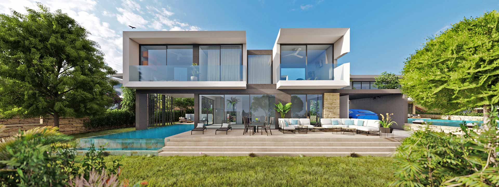 Paphos Property Contemporary Three Bedroom Villa