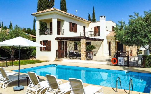 Paphos Property Three Bedroom Villa in Golf Resort