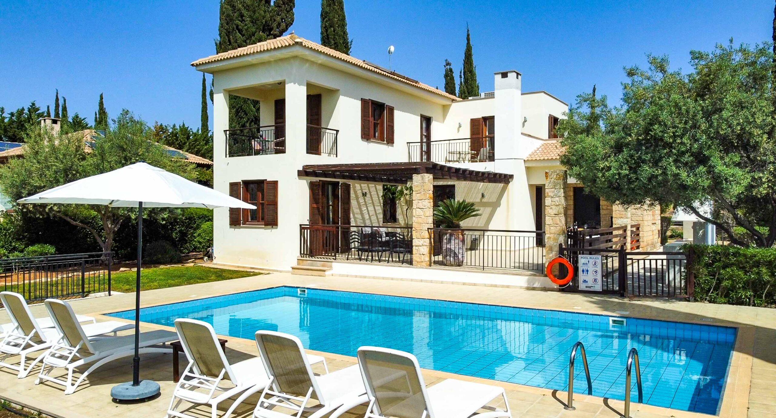 Paphos Property Three Bedroom Villa in Golf Resort