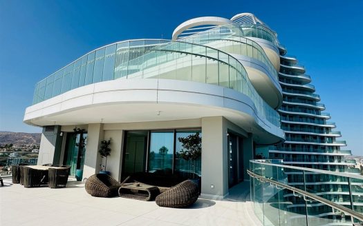Limassol Property Beachfront Luxury Three Bedroom Penthouse