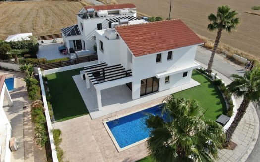 Larnaca Property Four Bedroom Villa with Sea View