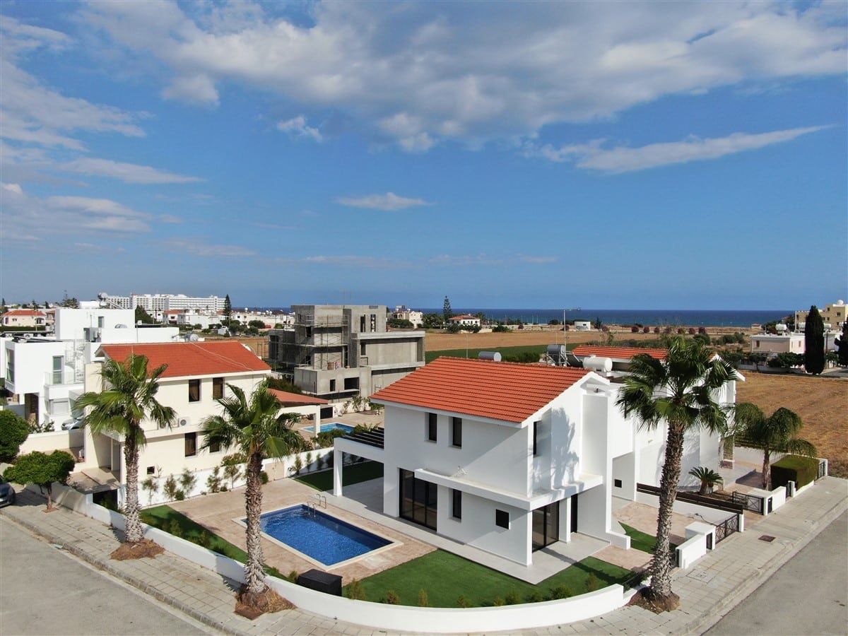 Larnaca Property Four Bedroom Villa with Sea View