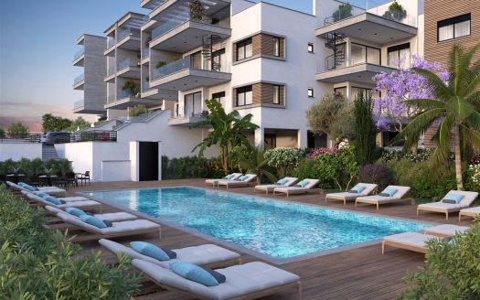 Limassol Property Three Bedroom Apartment with Garden