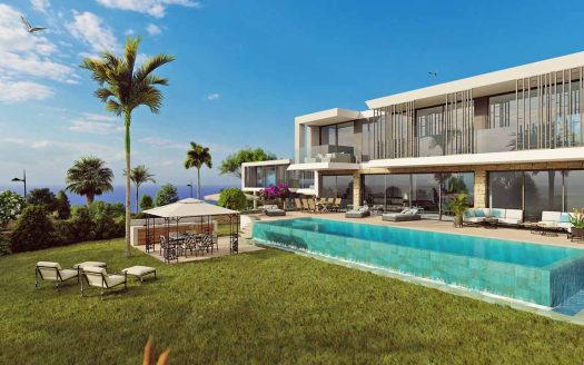 Paphos Property Contemporary Five Bedroom Villa