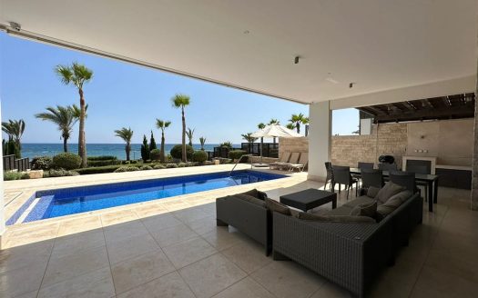 Limassol Property Beachfront Five Bedroom Villa
