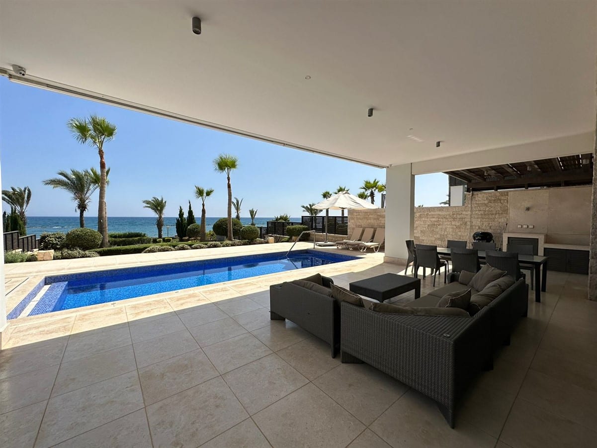 Limassol Property Beachfront Five Bedroom Villa