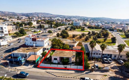 Paphos Property Plot With An Old House In Agios Pavlos