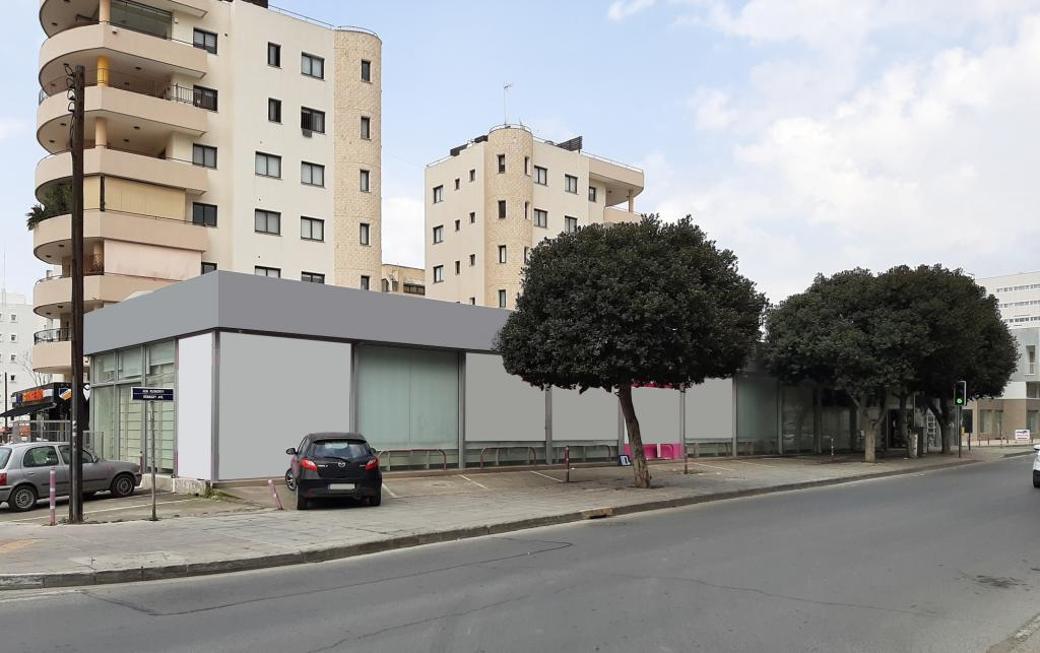 Nicosia Property Plot With Retail Store In Agioi Omologites