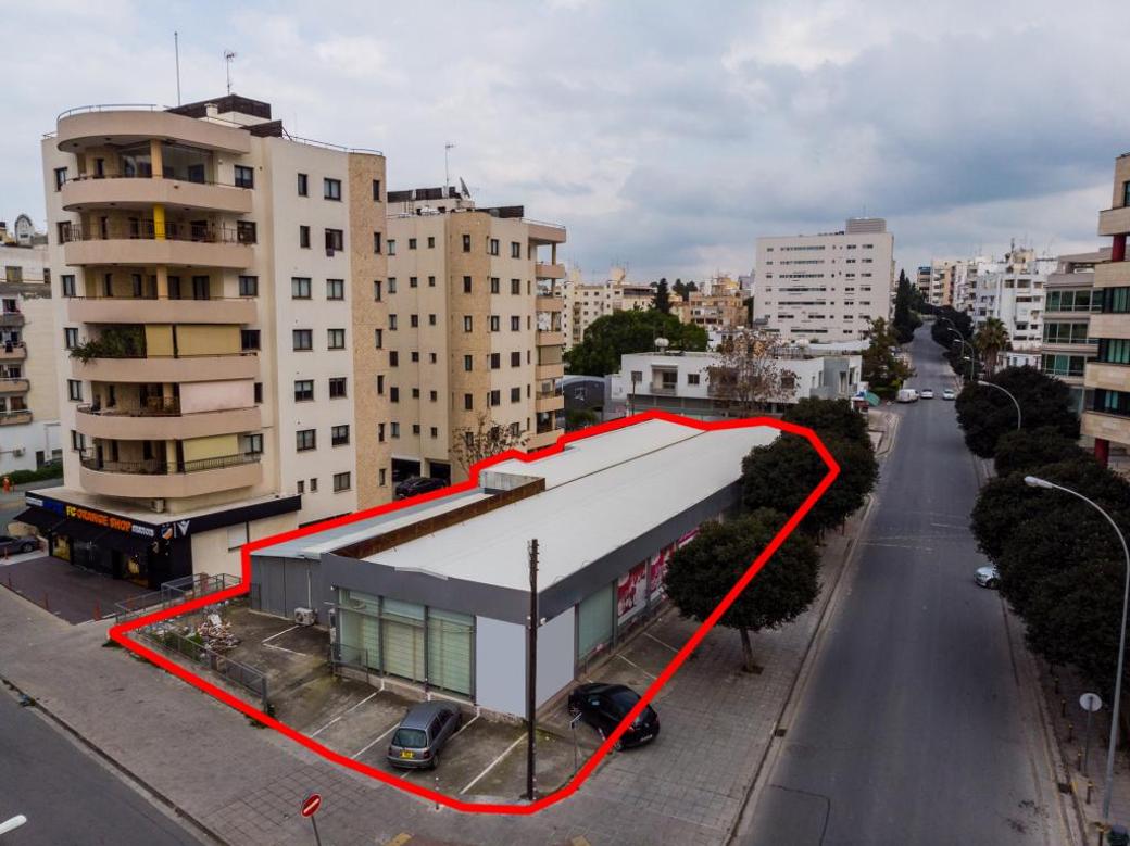 Nicosia Property Plot With Retail Store In Agioi Omologites