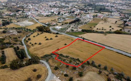 Larnaca Property Field In Mazotos
