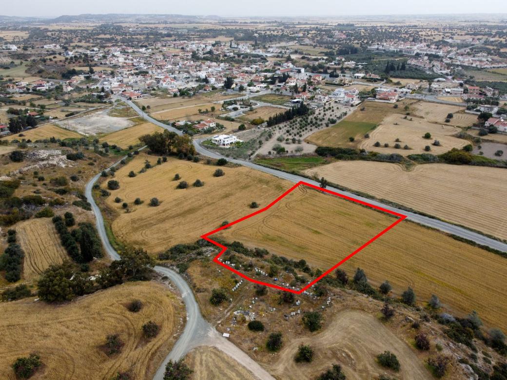 Larnaca Property Field In Mazotos