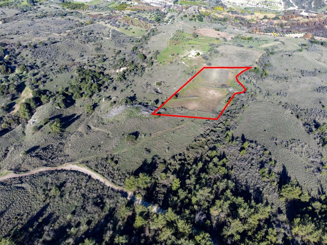 Paphos Property Field In Prastio