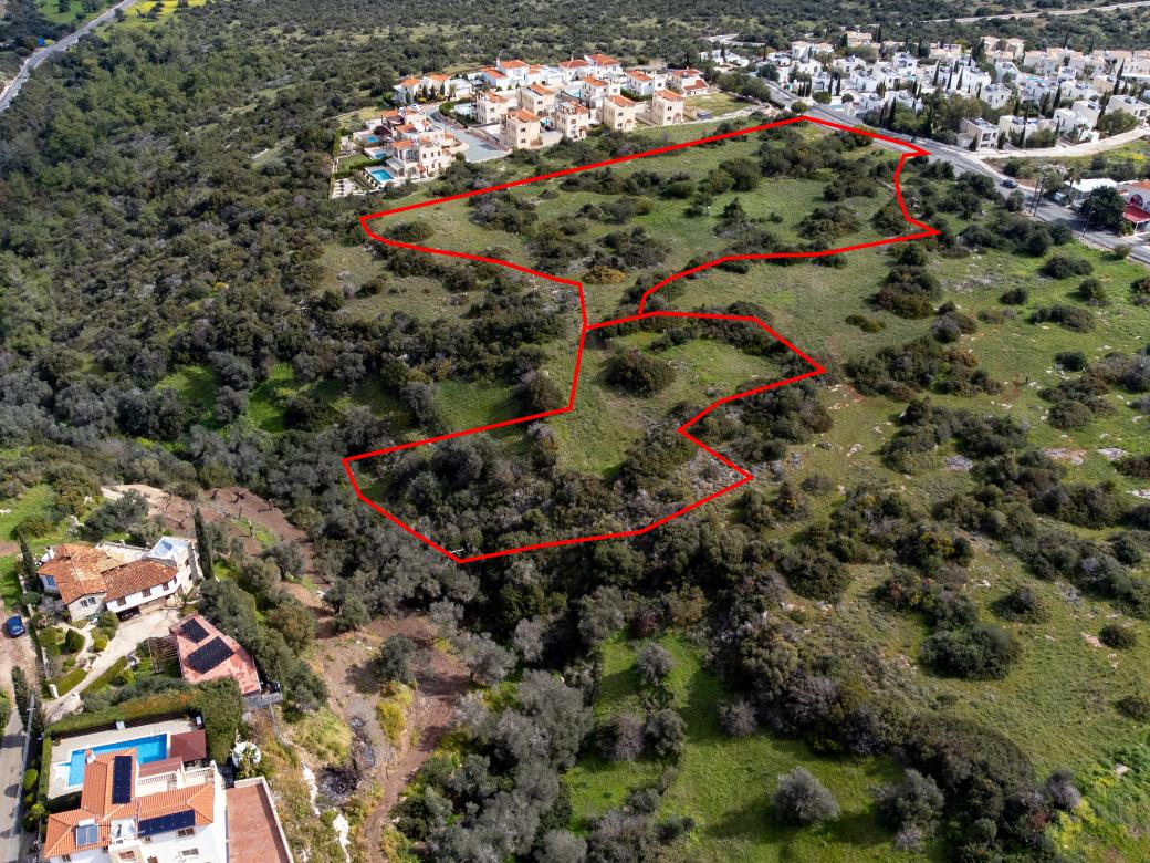 Paphos Property Fields In Neo Chorio