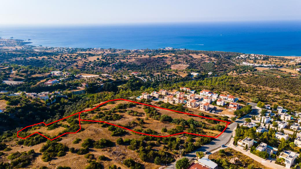 Paphos Property Fields In Neo Chorio