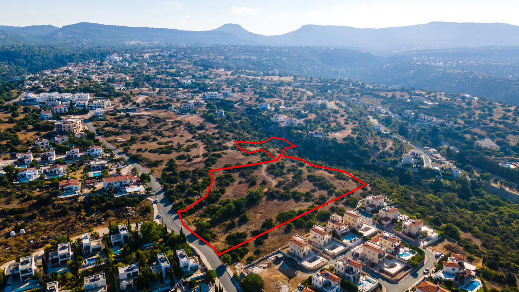 Paphos Property Fields In Neo Chorio