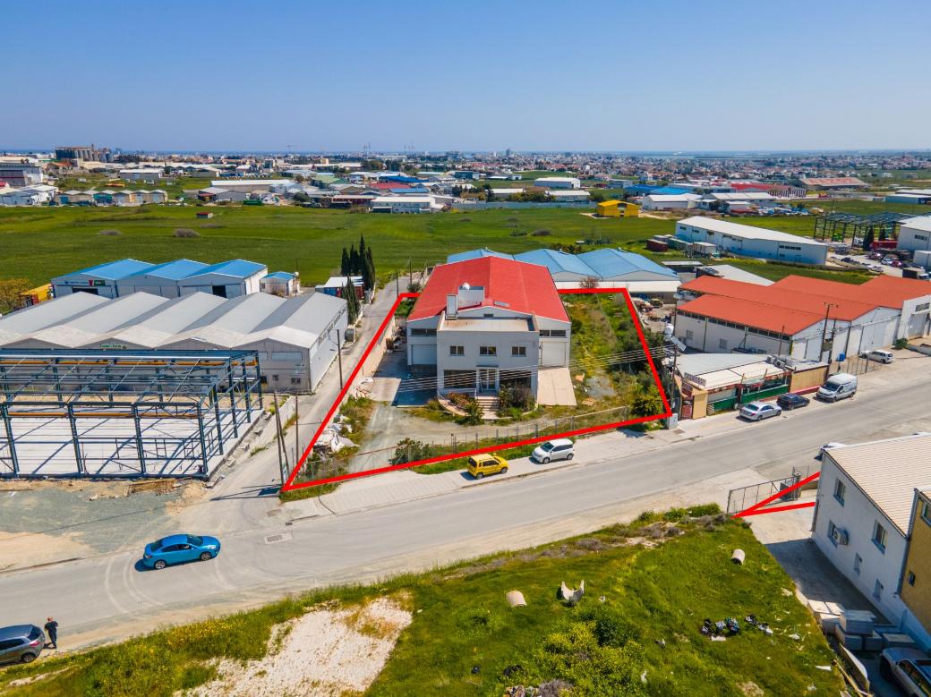 Larnaca Property Industrial Warehouse and Field